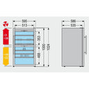 Cantina Frigo 59 bottiglie Doppia Temperatura