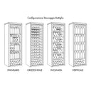 Cantina Frigo Black 124 Bottiglie Doppia Temperatura