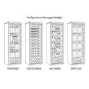 Cantina Frigo Black 268 Bottiglie Doppia Temperatura