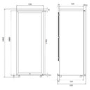 Cantina Frigo Black 134 Bottiglie Singola Temperatura