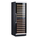 Cantina-in refrigerator 154 bottles Black Inox Double Temperature