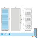 Cantina-in Refrigerator 163 FG Single Temperature