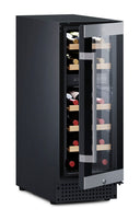 Wbudowana lodówka piwniczna na 18 butelek Black Inox Dual Temp