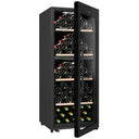 Lodówka z piwnicą na czarne wino o podwójnej temperaturze na 110 butelek