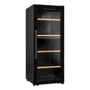 Lodówka z piwnicą na czarne wino o podwójnej temperaturze na 110 butelek