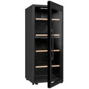 Lodówka z piwnicą na czarne wino o podwójnej temperaturze na 110 butelek