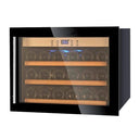 Wbudowana lodówka na wino na 18 butelek z pojedynczą kolumną temperaturową