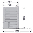 Lodówka piwniczna na 38 butelek FG o podwójnej temperaturze