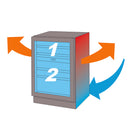 Lodówka piwniczna na 38 butelek FG o podwójnej temperaturze