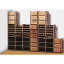 Cavicase 6 sliding shelves - 36 bottles - wooden bottle rack