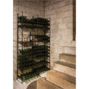 Cellar 2 Columns Bottle Rack in Steel - 200 bottles