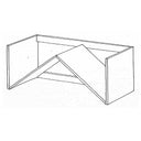 Contenitore a 3 spazi 86 cm