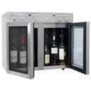 Dispenser 3+3 bottiglie Climatizzato