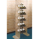 Easyplex Colonna 15 Portabottiglie in Plexiglass