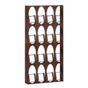 F16 Portabottiglie in Metallo - Finitura Acidata