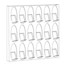 F18 Portabottiglie in Metallo - Finitura Acidata