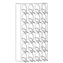 F24 A - Metalen Flessenrek - Gezuurde Afwerking