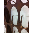 F24 A - Metalen Flessenrek - Gezuurde Afwerking