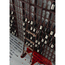 F24 A - Metalen Flessenrek - Gezuurde Afwerking