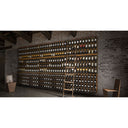 F24 B - Portabottiglie in Metallo - Finitura Acidata