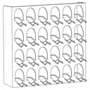 F24 B - Portabottiglie in Metallo - Verniciato