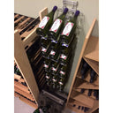 Front Wall 4x3 Portabottiglie in Acciaio