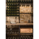 Full Cellar 320 Portabottiglie in Acciaio