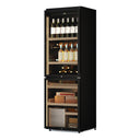 Winiarnia z czarnym winem i cygarami