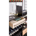 Mobile Cellar 5 Wine Rack Columns in Steel/Wood - 1065 bottles