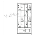 Mobile Portabottiglie SWK 98