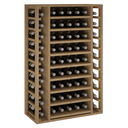 Houten module 9 uitschuifbare planken K540 - 65 flessen