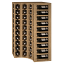Houten hoekmodule K30 - 40 flessen