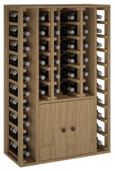 Houten module met draaideuren K516 - 46 flessen