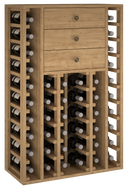 Houten ladekastmodule K510 - 46 flessen