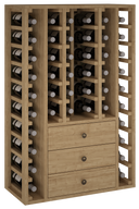 Houten ladekastmodule K511 - 46 flessen