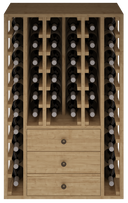 Houten ladekastmodule K511 - 46 flessen