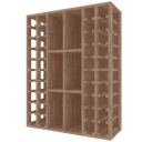 Modulo Legno K528 - 88 bottiglie