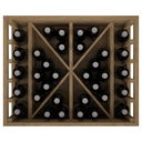 Houten module K531 - 34 flessen