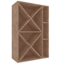 Houten module K537 - 66 flessen