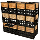 Module Steel 312 Flessenrek van Staal