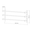 Orizon 3/1 - 9 Flessen - Flessenrek van staal