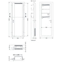 PC15 - Monoblock air conditioner met geïsoleerde deur - Koeling tot 15 m3