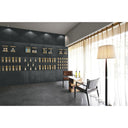 Metalen panelen (Boiserie) voor het bevestigen van magnetische flessenhouders - L. 108 cm