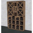 Parete Modulo Legno - 312 bottiglie