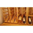 Parete Modulo Legno - 357 bottiglie