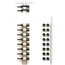 PlanWall 4x2 Portabottiglie in Acciaio