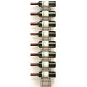 PlanWall 8x3 Portabottiglie in Acciaio