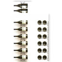 PlanWall 9x2 Magnum Portabottiglie in Acciaio