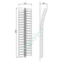 Plexy Beta 38 Portabottiglie in Plexiglass