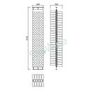 Plexy Espositore Sky 240 Portabottiglie in Plexiglass